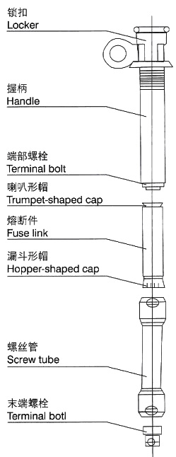 油浸式箱变配件3-100A双敏熔丝